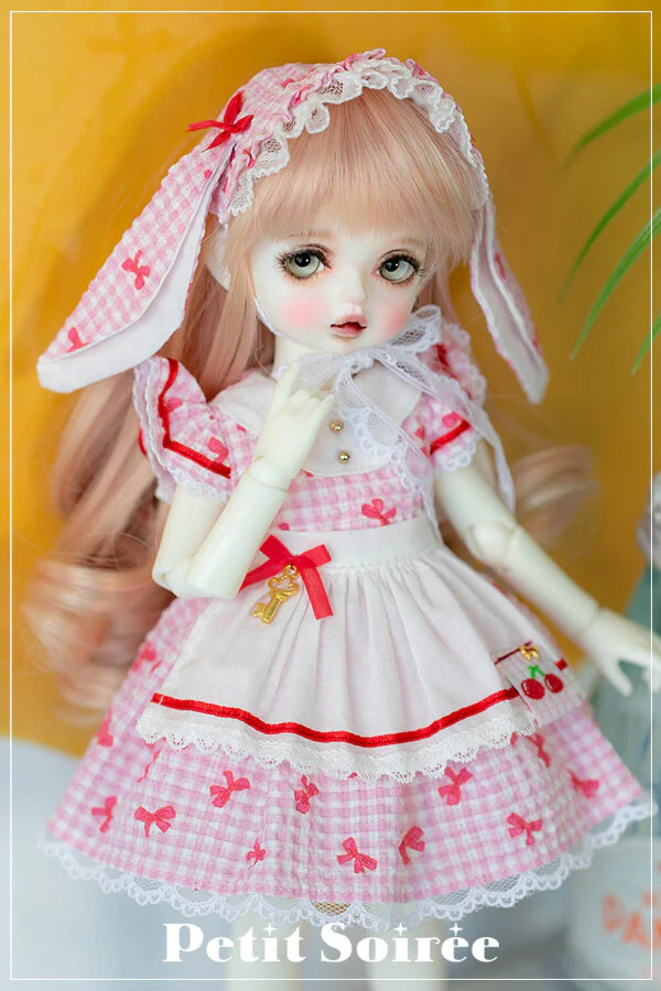 Petit Rabbit Dress (for USD):Pink | Preorder | OUTFIT - Image 3