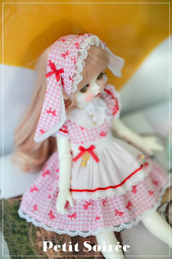 Petit Rabbit Dress (for USD):Pink | Preorder | OUTFIT - Image 4