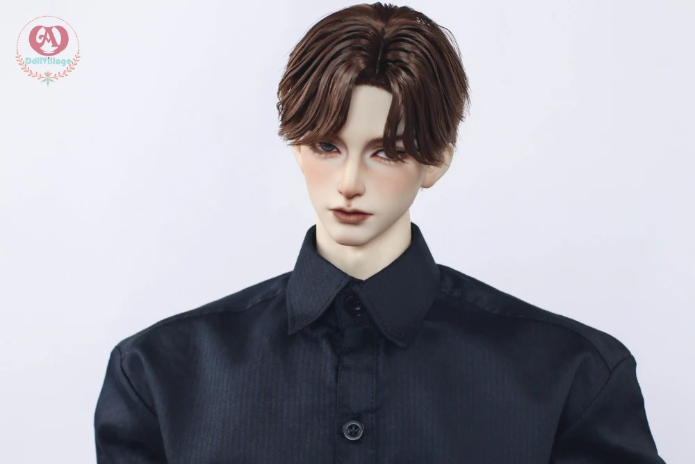 Pinstriped shirt［75］-Dark Blue | Preorder | OUTFIT - Image 2