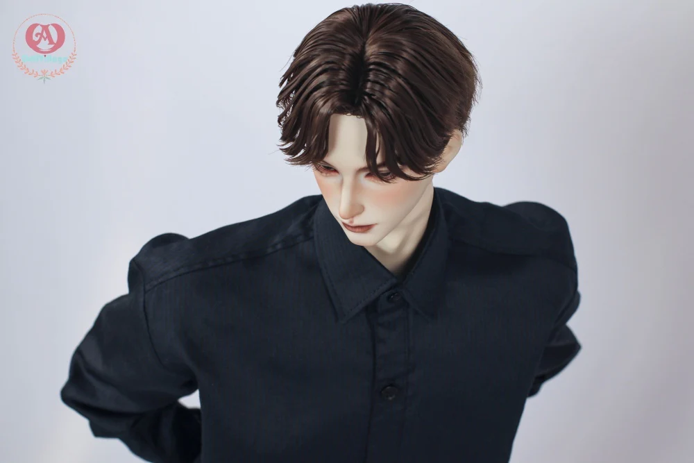 Pinstriped shirt［75］-Dark Blue | Preorder | OUTFIT - Image 4