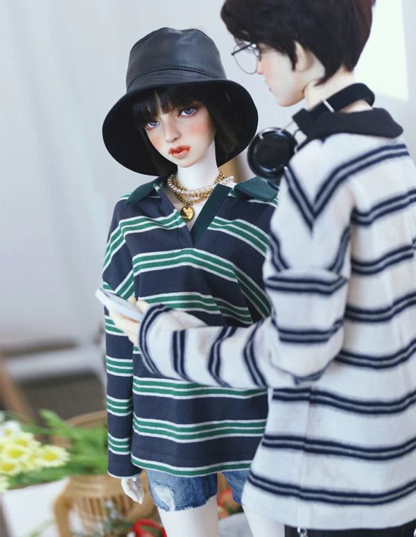 Polo Rugby T Black Stripe: 70cm | Preorder | OUTFIT - Image 8