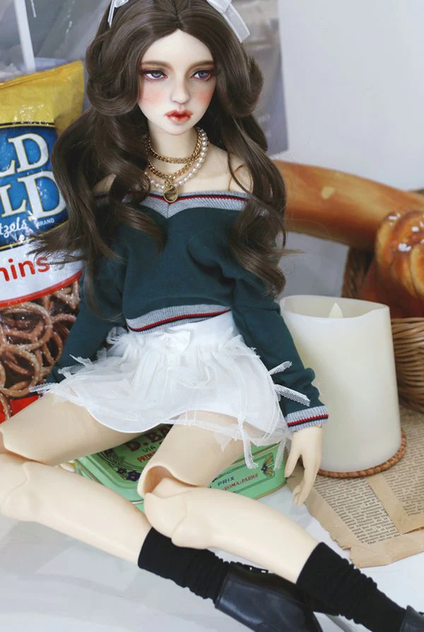 Preppy V-Top (Cropped) Green: 58cm&64cm | Preorder | OUTFIT - Image 3
