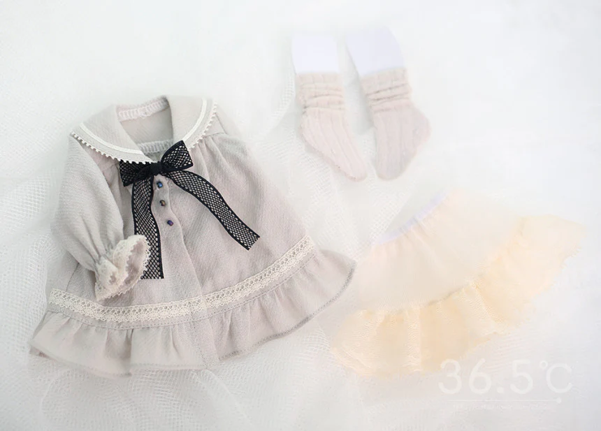 Raina Sailor set - Gray (MSD) | Preorder | OUTFIT - Image 5
