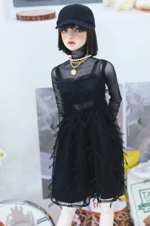 Ribbony (Mini Dress) Black: 58cm&64cm | Preorder | OUTFIT - Image 3