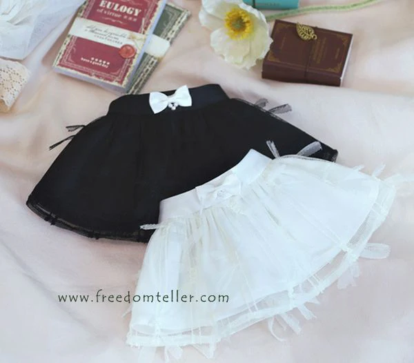 Ribbony (Sha Skirt) Black: 58cm&64cm | Preorder | OUTFIT - Image 4