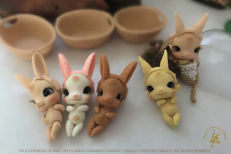 Risu Moriko ~ GingerRoot Sprout Grub 4,5cm ~ "Exclusive 10LE" Micro BJD [Limited Quantity] | Preorder | DOLL - Image 8
