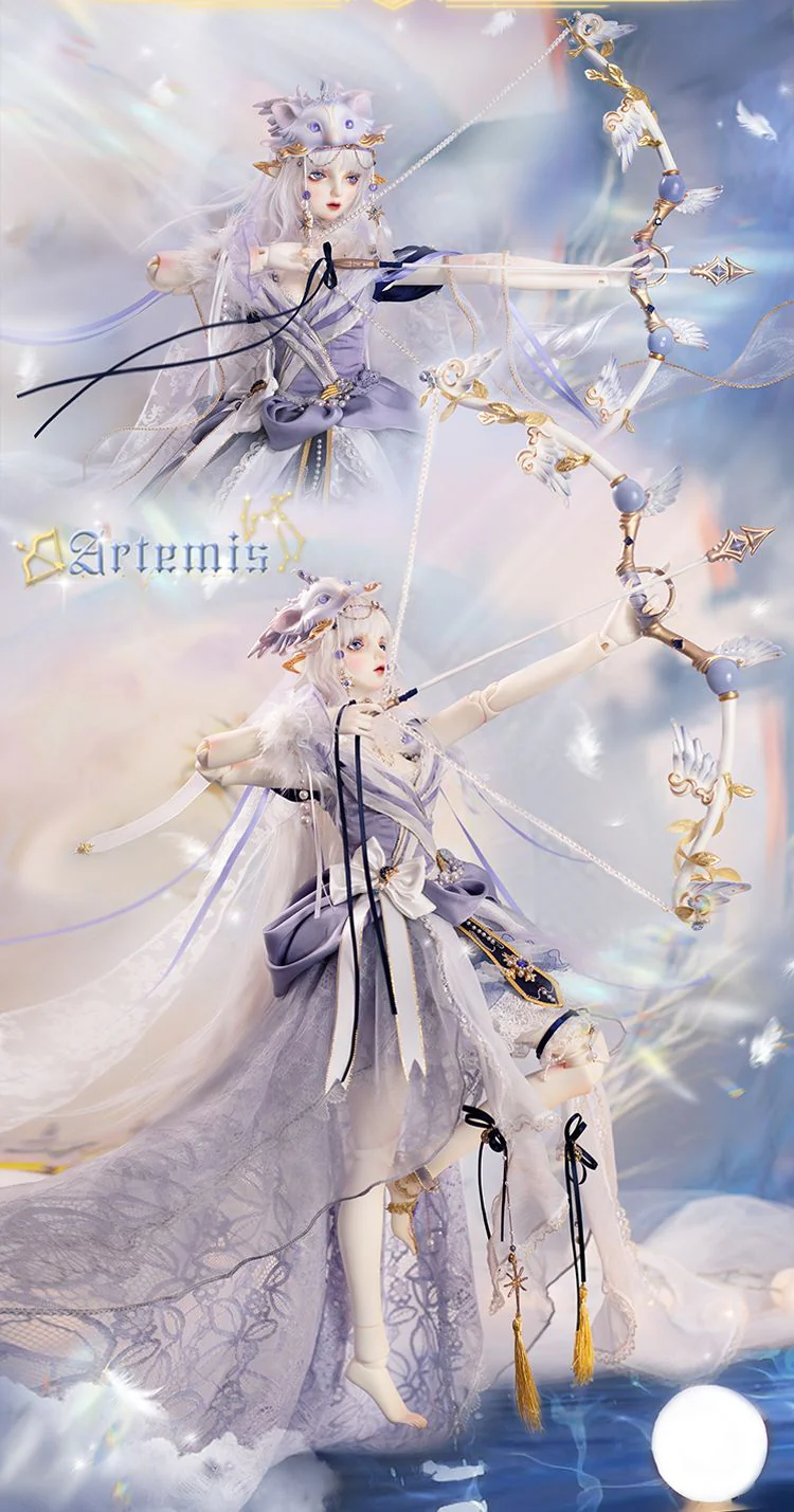 Sagittarius Outfit + Mask + Bow + Wig | Preorder | BJD OUTFIT - Image 14