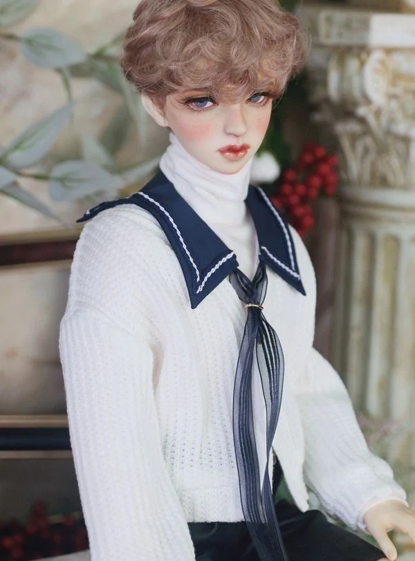 Sailor Collar Set -White/ 60cm | Preorder | OUTFIT - Image 7