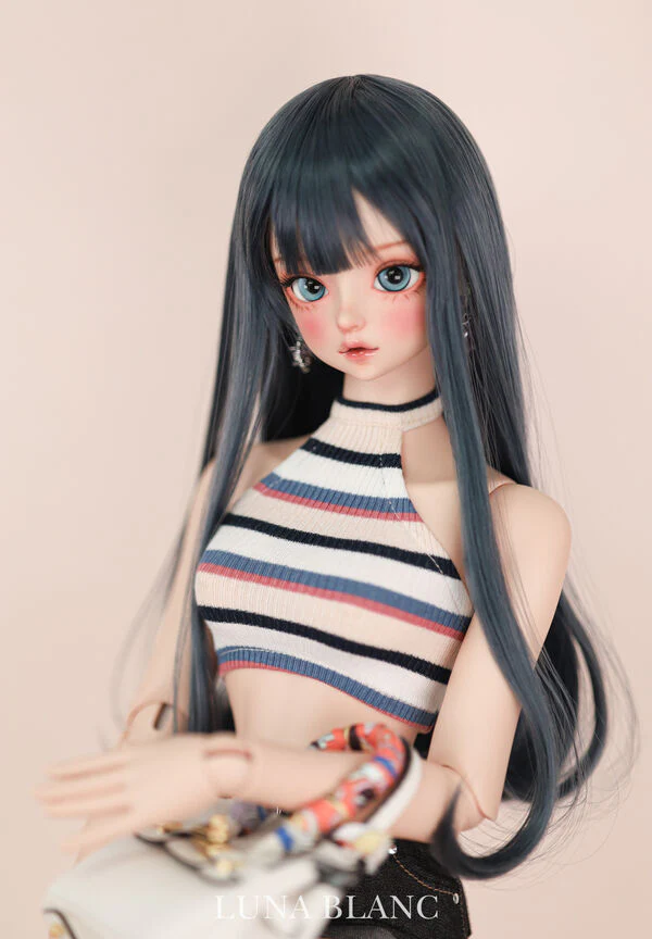 [SD13-16] Halterneck sleeveless (Midnight Black) |  PREORDER | WIG - Image 6