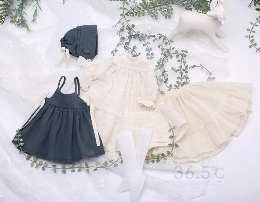 [SD9] Dorothy set - Cream (Green) | Preorder | OUTFIT - Image 6