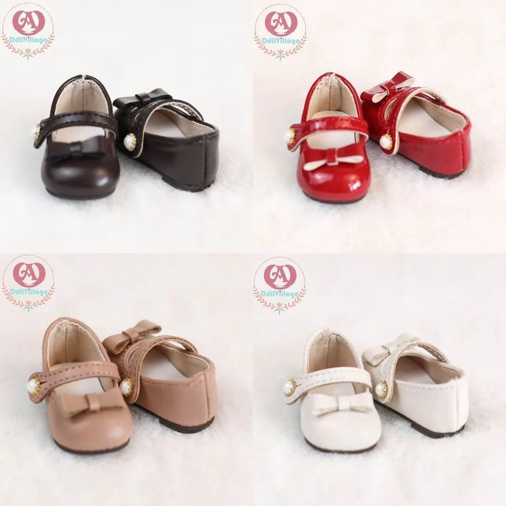 Small Round Toe Leather Shoes【21cm】Hide Powder | Preorder | SHOES - Image 2