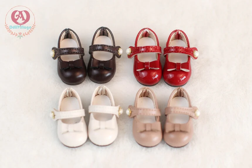 Small Round Toe Leather Shoes【23cm】Hide Powder | Preorder | SHOES - Image 3