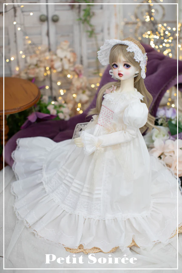 Smoking Dress - White Pink (SD) | Item in Stock | OUTFIT - Image 3