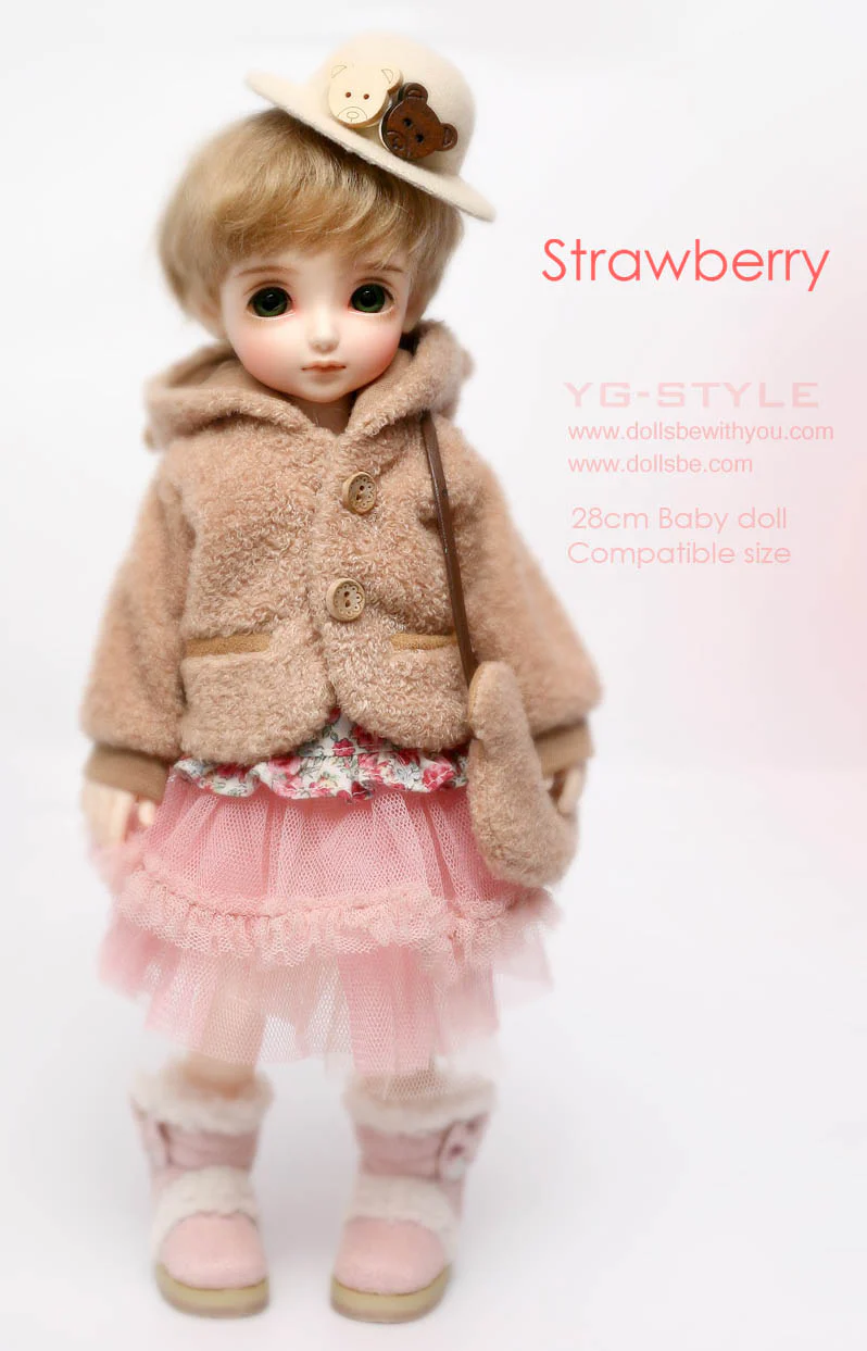 Strawberry 28cm Baby Doll | Preorder | DOLL - Image 3