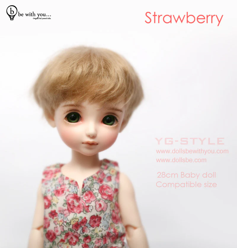 Strawberry 28cm Baby Doll | Preorder | DOLL - Image 4