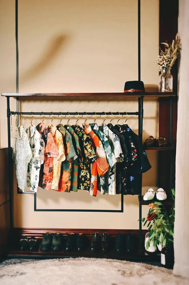 Summer short sleeved floral shirts Black [Limited time] | Preorder | OUTFIT - Image 7