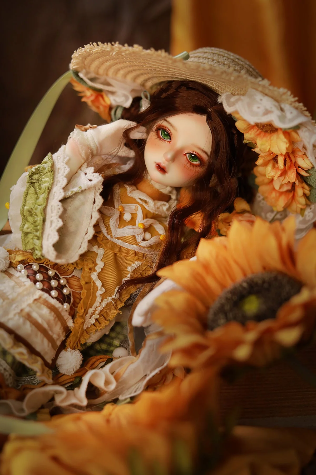 Sunflower Open Eyes Style Fullset + Body Blush [Limited Quanity] | Preorder | DOLL - Image 3