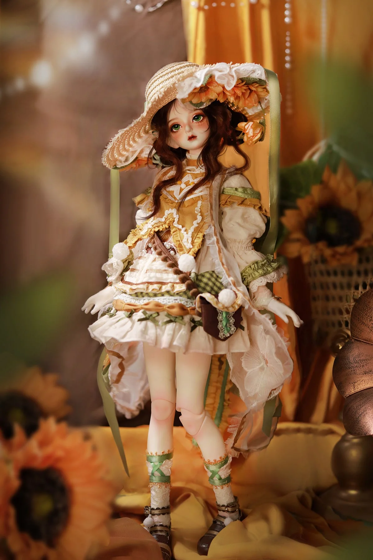 Sunflower Open Eyes Style Fullset + Body Blush [Limited Quanity] | Preorder | DOLL - Image 4