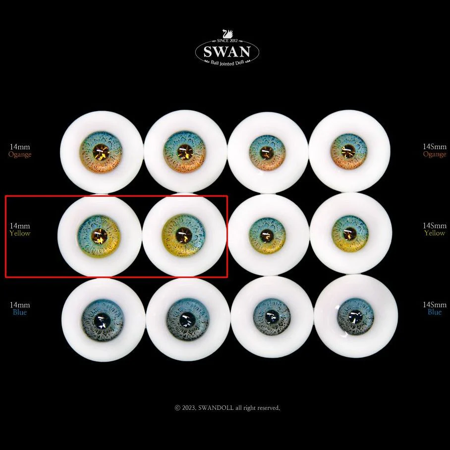 SUNSET OF SUMMER II -14mm Yellow［Gold］[Basic] | Preorder | EYES - Image 2