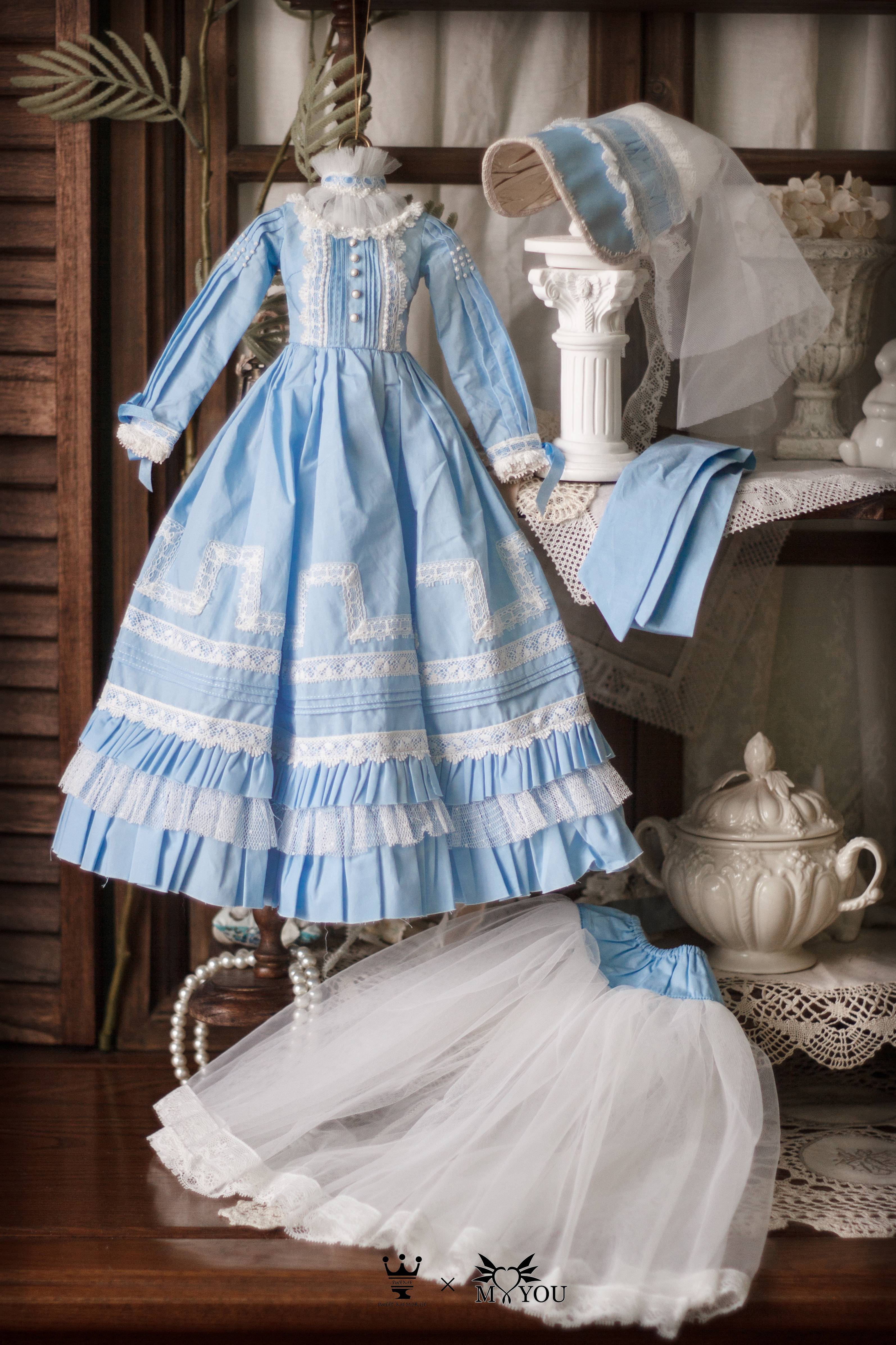 [SWEME×MYOUDOLL Special Collaboration] Delia outfit ver. Light Blue | Item in Stock | OUTFIT