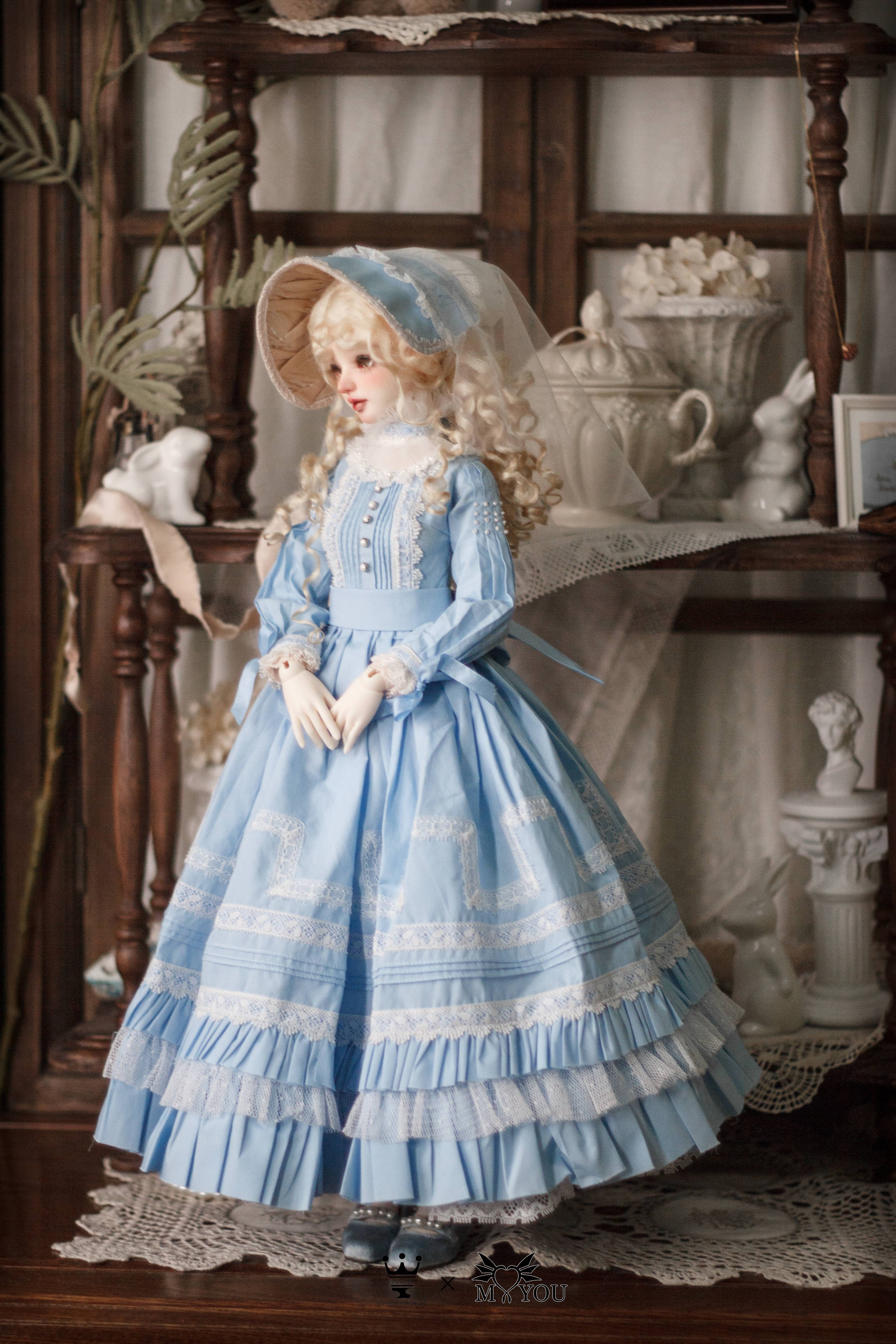 [SWEME×MYOUDOLL Special Collaboration] Delia outfit ver. Light Blue | Item in Stock | OUTFIT - Image 3