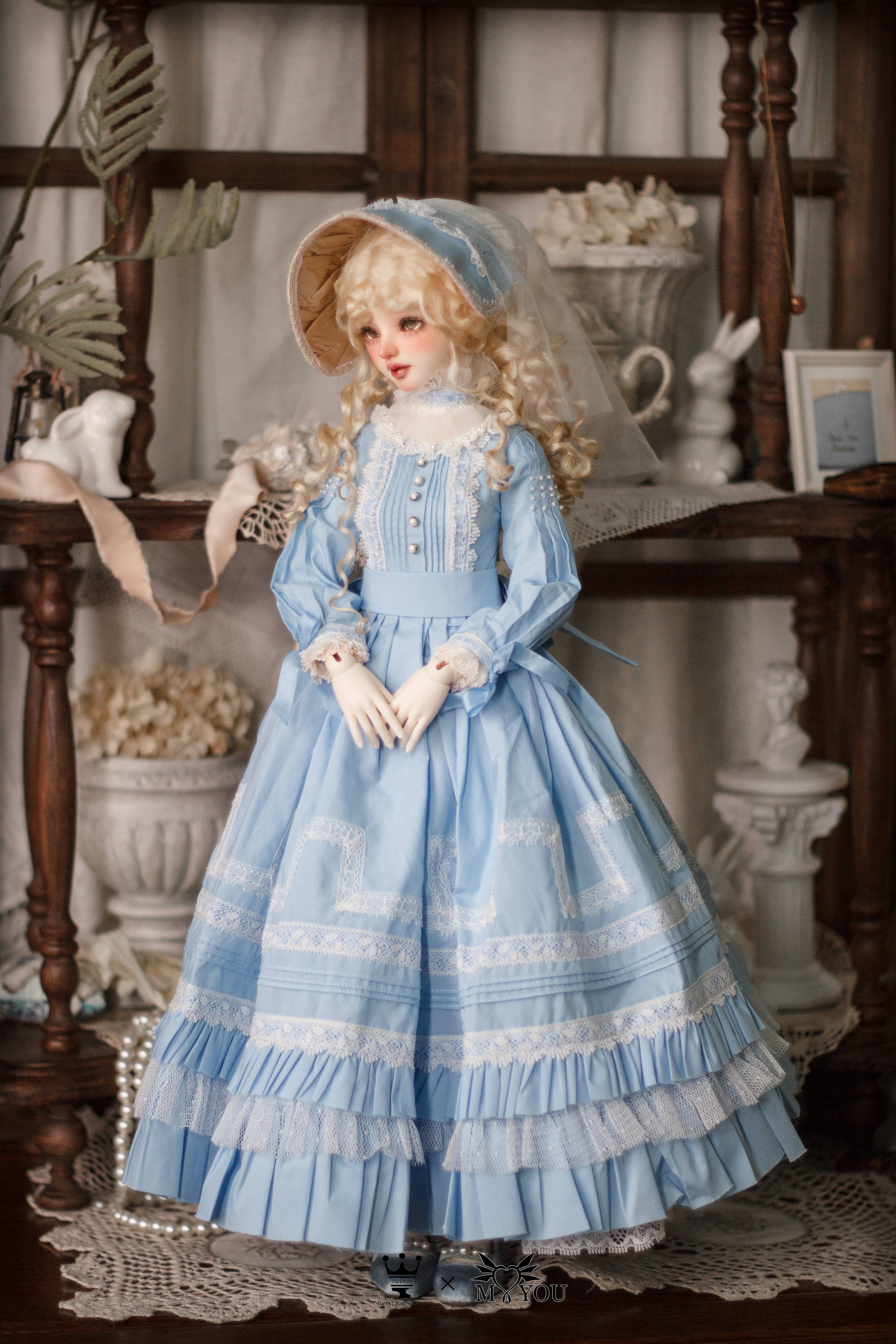 [SWEME×MYOUDOLL Special Collaboration] Delia outfit ver. Light Blue | Item in Stock | OUTFIT - Image 4