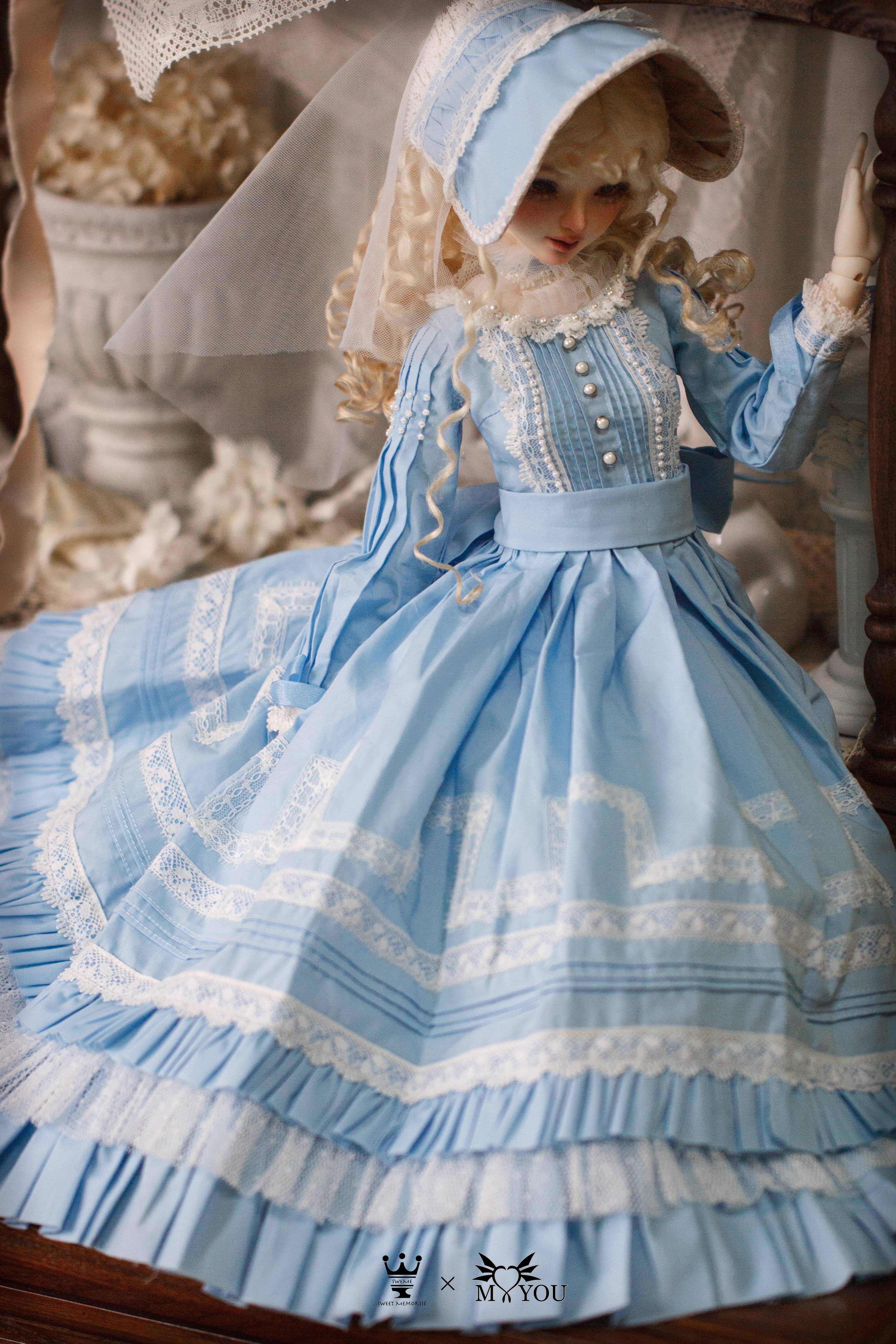 [SWEME×MYOUDOLL Special Collaboration] Delia outfit ver. Light Blue | Item in Stock | OUTFIT - Image 5