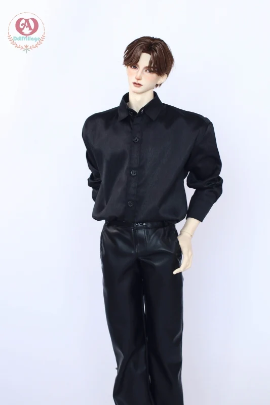 Textured Shirt -Black［75] | Preorder | OUTFIT - Image 3