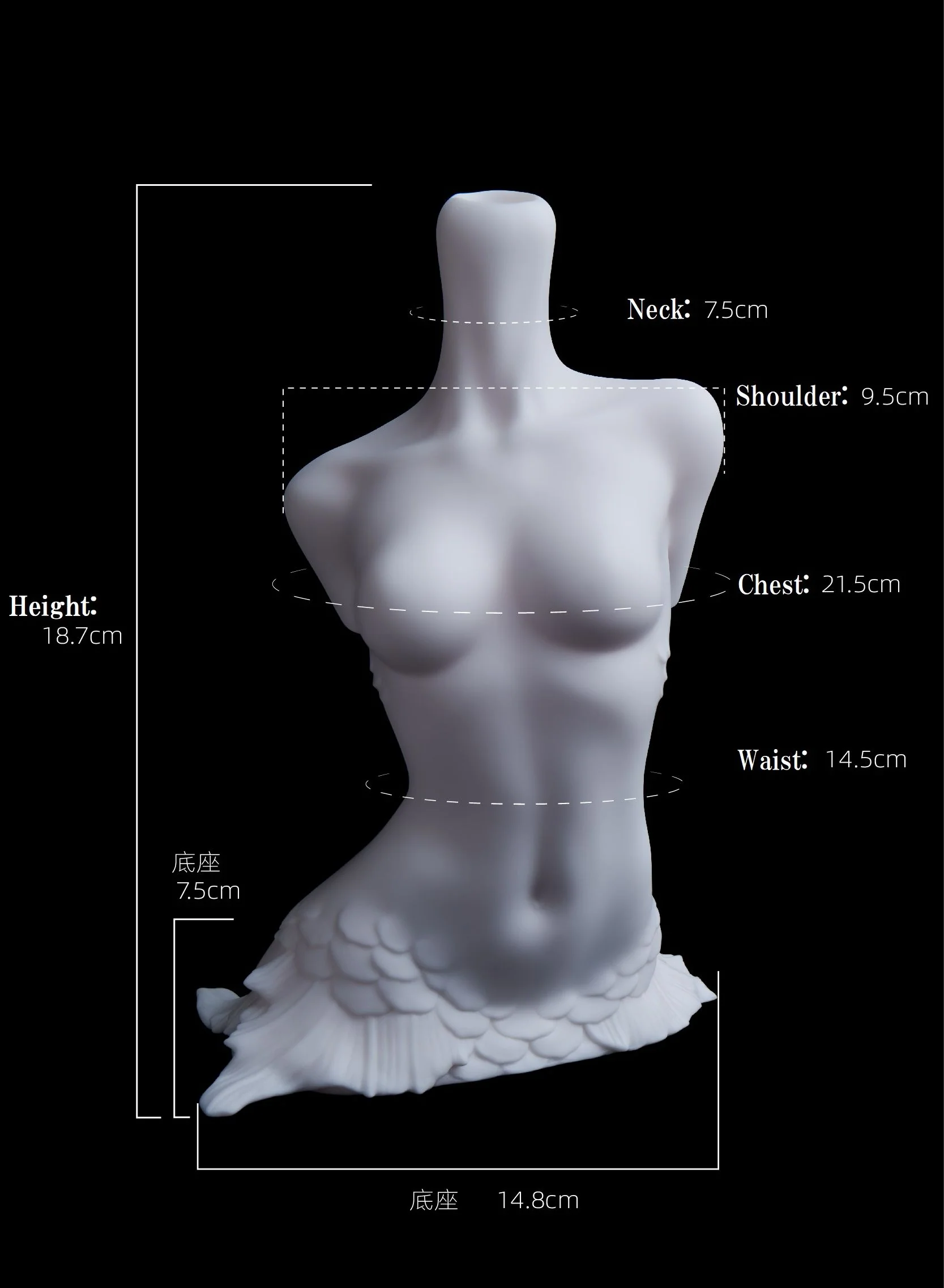 TL321051 (Mermaid Torso Parts) | Preorder | PARTS - Image 14