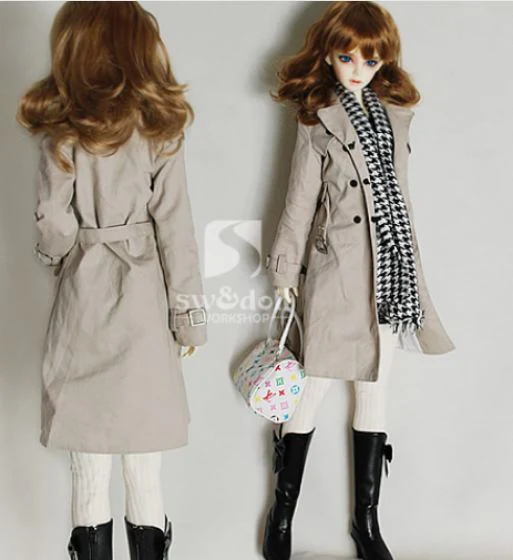 Trench coat 1/4 Beige | Item in Stock | OUTFIT - Image 2