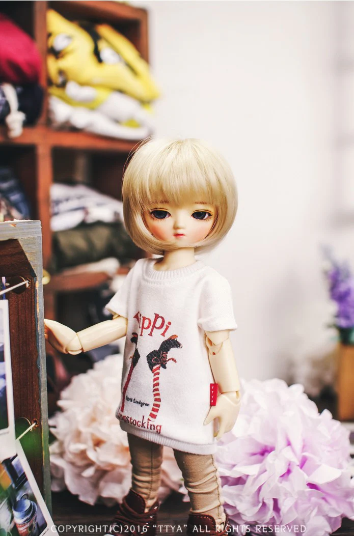 USD Pippi Long T shirt - White  | Preorder | OUTFIT - Image 5