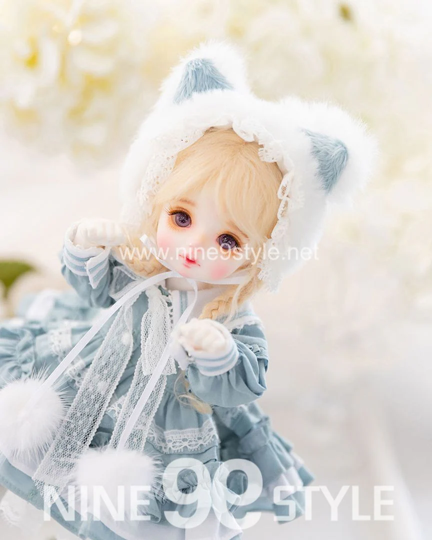 [USD]Kitty sailor dress(Blue)&[NineBJD] Doll SET | Preorder | DOLL - Image 3