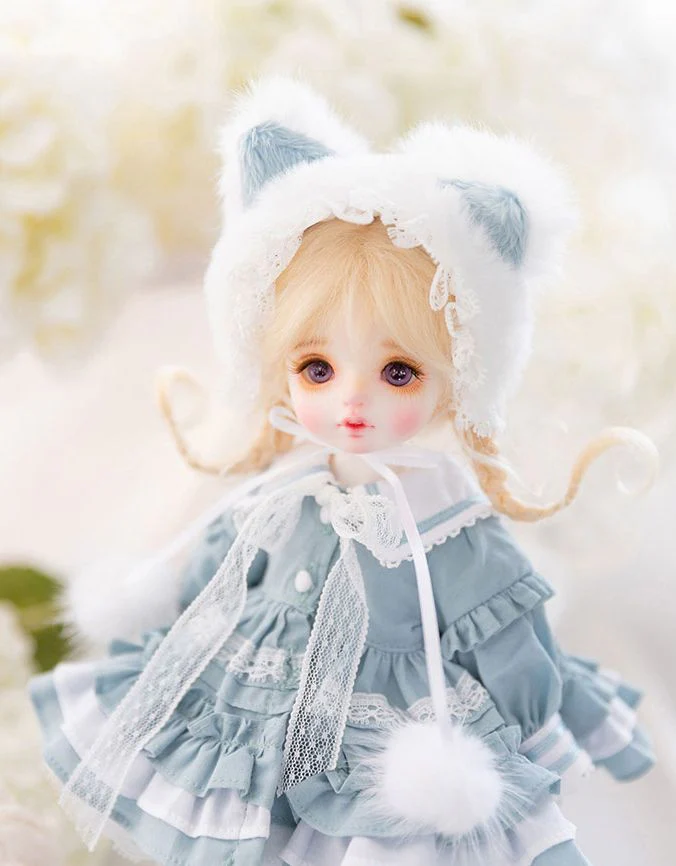 [USD]Kitty sailor dress(Blue)&[NineBJD] Doll SET | Preorder | DOLL - Image 4