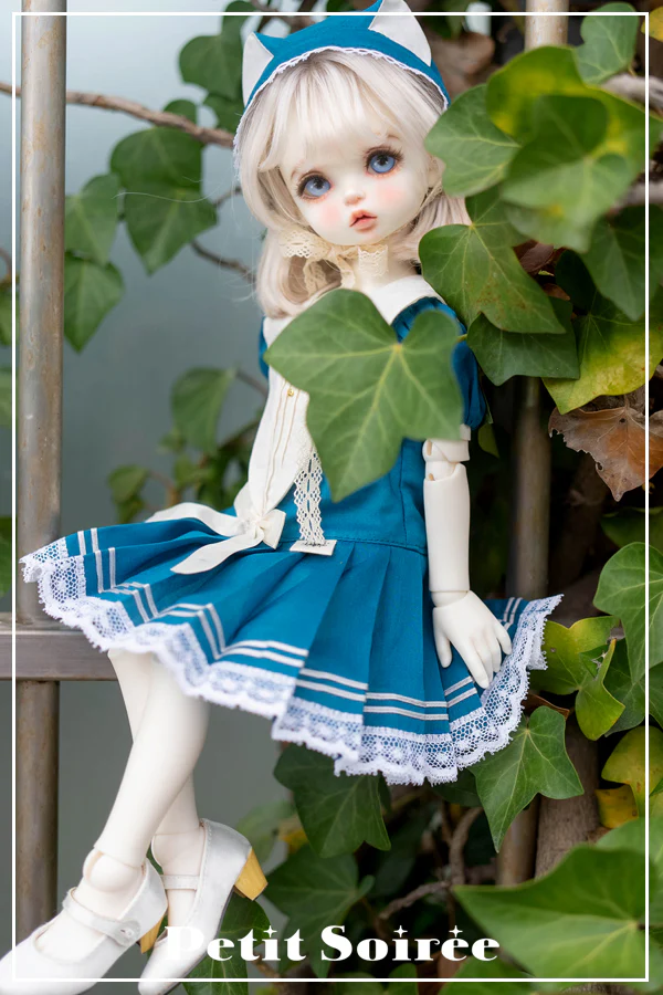 Vintage Sailor Dress (for MSD): Pink | PREORDER | OUTFIT - Image 14