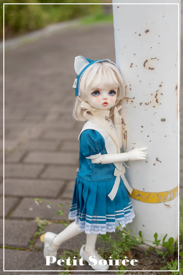 Vintage Sailor Dress (for MSD): Pink | PREORDER | OUTFIT - Image 15