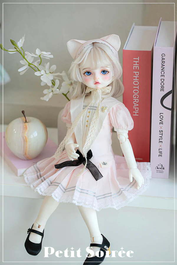 Vintage Sailor Dress (for MSD): Pink | PREORDER | OUTFIT - Image 4