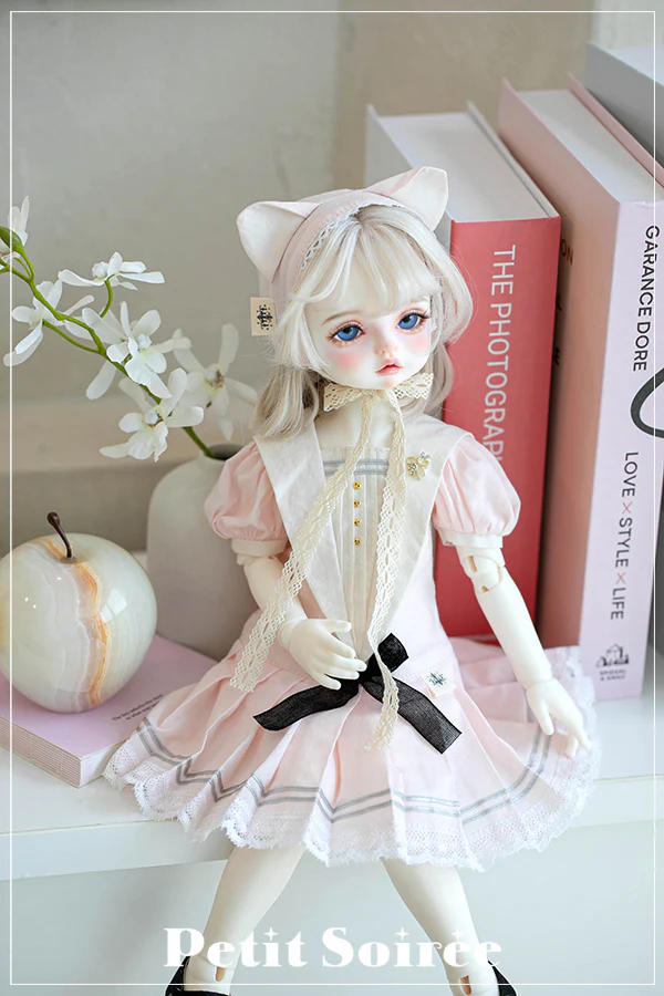 Vintage Sailor Dress (for MSD): Pink | PREORDER | OUTFIT - Image 5