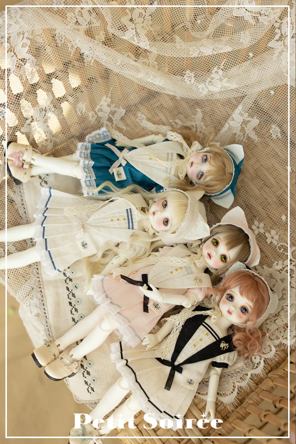 Vintage Sailor Dress (for USD): Cream | PREORDER | OUTFIT - Image 13