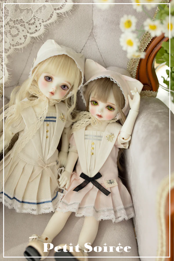 Vintage Sailor Dress (for USD): Cream | PREORDER | OUTFIT - Image 2