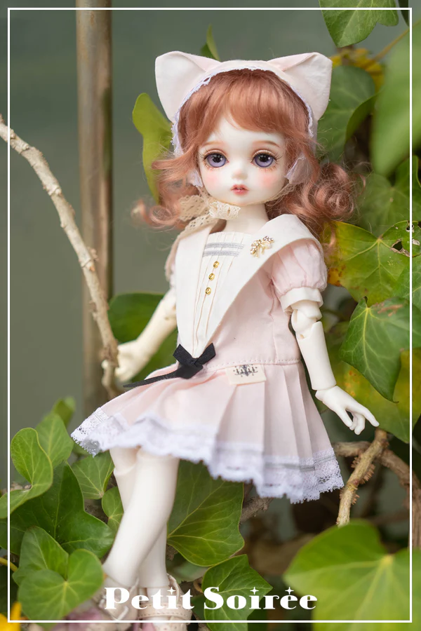 Vintage Sailor Dress (for USD): Cream | PREORDER | OUTFIT - Image 5