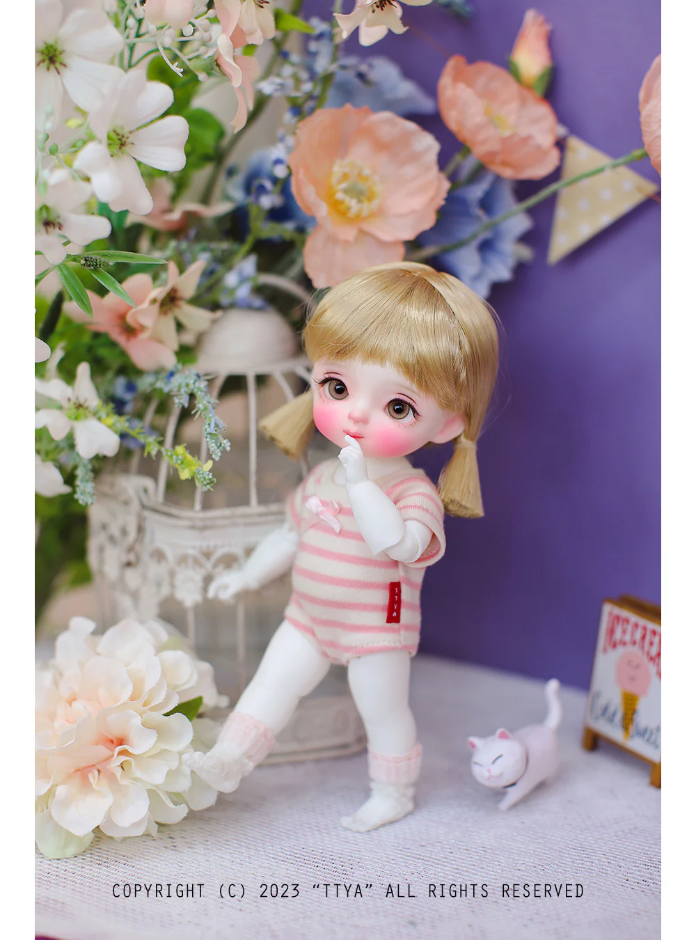 [White] Bebe.Nari | Preorder | DOLL - Image 2