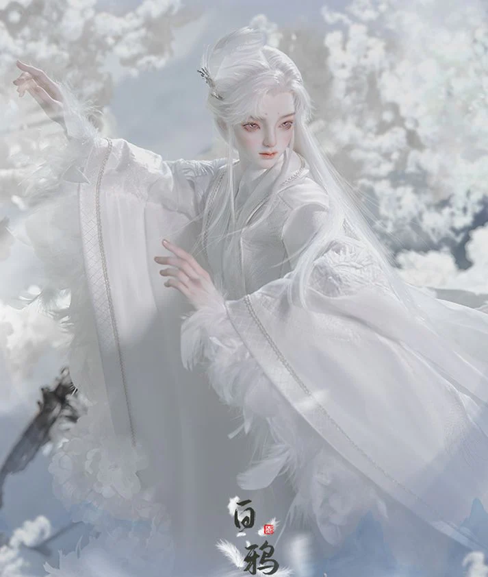 White Crow: 68cm Fullset | Item in Stock | DOLL - Image 4