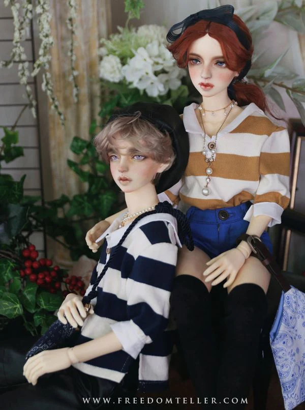 Wide Stripe T (w/collar) -Mustard Yellow/ SD16 | Preorder | OUTFIT - Image 5